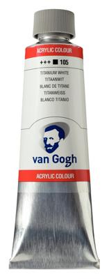 Van Gogh Acrylverf Tube 150 ml - Titaanwit 105