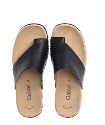 Gabor Slippers 03.700.27 Zwart-40 maat 40