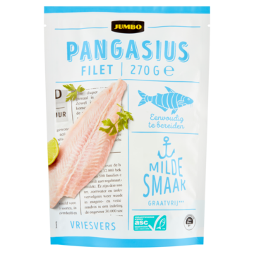 Jumbo Pangasiusfilet 270 g