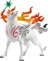 Okami Pop Up Parade PVC Statue - Amaterasu - thumbnail
