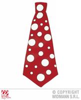 Stropdas Clown rood - thumbnail