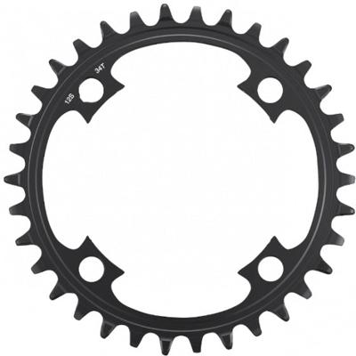 Shimano kettingblad Steps E8000 12S 104 mm 36T RVS zwart Shimano kettingblad Steps E8000 12S 104 mm 36T RVS zwart