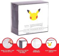 PET Protectors 5-Pack for Booster Boxes / Elite Trainer Boxes Ver. 2 - thumbnail