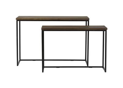 Light & Living Sidetable 'Bryson' Set van 2 stuks, kleur Bruin