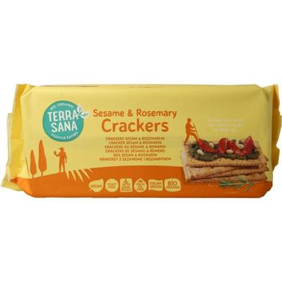 Crackers sesam & rozemarijn - 250 gram