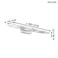 Eglo Badkamer wandlampCabus 4-lichts - 96938 - thumbnail