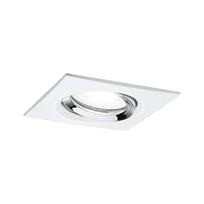 Paulmann Nova Plus Inbouwlamp voor badkamer LED GU10 6 W IP65 Wit (mat), Chroom Paulmann Nova Plus Inbouwlamp voor badkamer LED GU10 6 W IP65 Wit (mat), Chroom