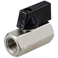 TRU COMPONENTS TC-304SM-FF1/4G TC-12770392 Standaard kogelkraan Schroefdraad (binnen): G1/4 16 bar (max) 1 stuk(s) - thumbnail