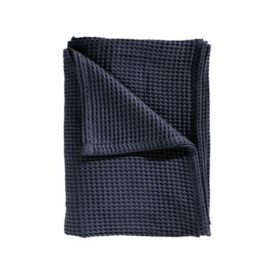 Heckett & Lane Heckett & Lane Wafel Plaid 180x260 Navy Blue