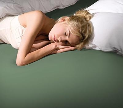 Bella Donna Bella Donna Hoeslaken Jersey Eenpersoons olijf-0533 90/190-100/220