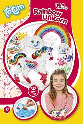 Totum Strijkkralen 3D Regenboog Eenhoorn