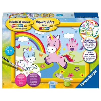 Ravensburger Schilderen op nummer eenhoornwereld