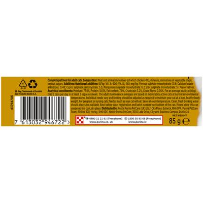 Purina Nestle Gourmet Gold - zalm en kip -85 g nat kattenvoer Purina Nestle Gourmet Gold - zalm en kip -85 g nat kattenvoer
