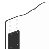 Bedframe met hoofdeinde Zwart 90 x 190 cm Massief grenenhout - thumbnail