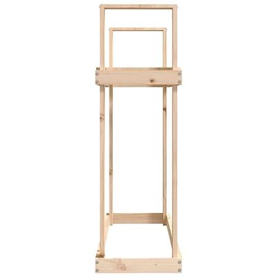 Haardhoutrek 110x35x108,5 cm massief grenenhout Haardhoutrek 110x35x108,5 cm massief grenenhout