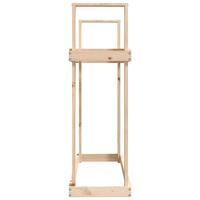 Haardhoutrek 110x35x108,5 cm massief grenenhout - thumbnail