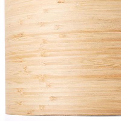 Brilliant HanglampRomm zwart met houtbruin - 99490/76
