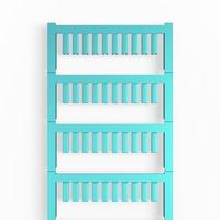 Weidmüller 1919480000 SF 2/12 NEUTRAL BL V2 Kabelmarkering Montagemethode: Vastklemmen Markeringsvlak: 3.60 x 12 mm Blauw Aantal markeringen: 400 400 stuk(s) - thumbnail