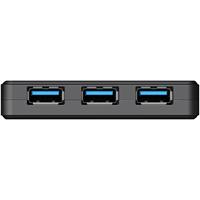 Transcend TS-HUB3K USB 3.2 Gen 1-hub 4 poorten Zwart - thumbnail
