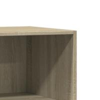 Kledingkast 48x41x102 cm bewerkt hout sonoma eikenkleurig - thumbnail