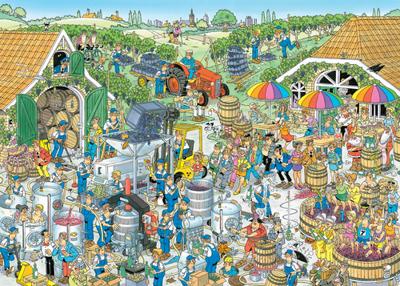 Jan van Haasteren - De Wijngaard Puzzel 1000 Stukjes