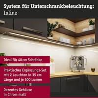 Paulmann Inline LED-onderbouwlamp uitbreidingsset 4 W Warmwit Chroom (mat) - thumbnail
