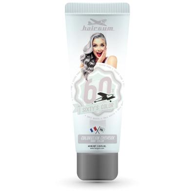 Hairgum Semi Permanent Color Sixty's Color Silver Pink 60ml Hairgum Semi Permanent Color Sixty's Color Silver Pink 60ml