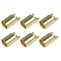Team Corally Bullit Connector 6.5mm Female - 6 stuks - thumbnail