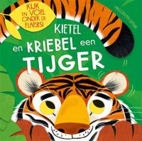 Lantaarn Publishers Kietel en kriebel een tijger flapjesboek - thumbnail
