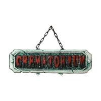 Halloween Decoraties Crematorium 41 x 10 cm - thumbnail