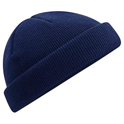Beechfield CB43R Recycled Mini Fisherman Beanie - Oxford Navy - One Size