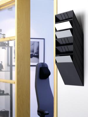 Durable folderhouder Flexiboxx 6 A4 Landscape zwart