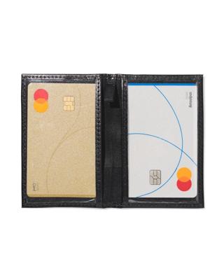 HEMA OV-kaartmap leer zwart