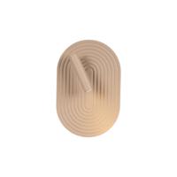 Lucide CARMINO - Wandlamp - LED - 2700K - Taupe | Essential - thumbnail