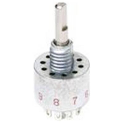 C & K Switches MB05L1NCQF Rotary Switch M Series Draaischakelaar 125 V/AC, 28 V/DC Schakelposities 5 IP67 1 stuk(s)