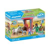 PLAYMOBIL 71471 Dierenarts met boerderijdieren - thumbnail
