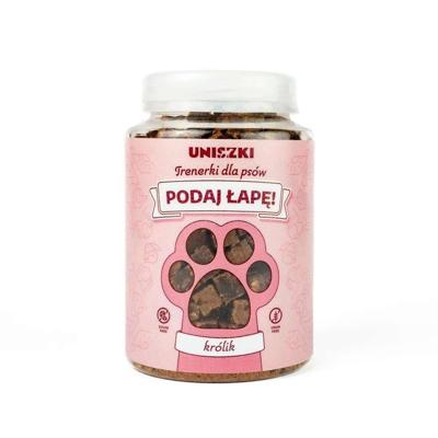 UNISZKI Geef poot Konijn - hondensnack - 210 g