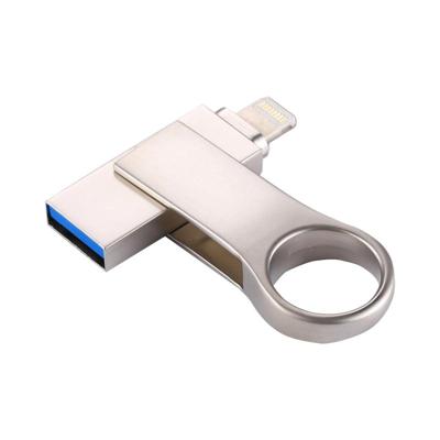 RQW - 10D 2 in 1 USB 2.0 & 8 Pin 16 GB Flash Drive voor iPhone & iPad & iPod & meest Android Smartphones & PC Computer