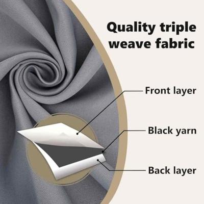 VidaXL Zwart-out gordijnen met ringen 2 pcs lichtgrijs 260 x 140 cm