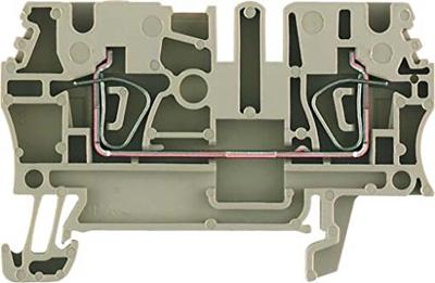 Weidmüller 1636810000 Doorgangsserieklem Spanveer Oranje 100 stuk(s)