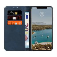 Casecentive Leren Wallet case iPhone 11 Pro blauw - thumbnail