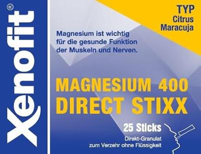 Xenofit magnesium 400 direct stixx 25x2,5g