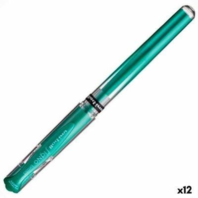 Gelpen Uni-Ball SIGNO BROAD Groen 0,6 mm 1,0 mm (12 Stuks)
