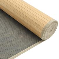Vloerkleed rechthoekig 80x300 cm bamboe lichtnaturel - thumbnail