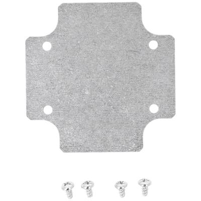 Hammond Electronics 1556BPL Binnenplaat (l x b) 71 mm x 71 mm Aluminium 1 stuk(s)