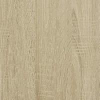 2-delige Badkamermeubelset bewerkt hout sonoma eikenkleurig - thumbnail