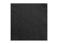 Zwarte servetten 20 stuks - thumbnail