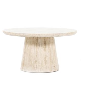 Sohome Ronde Salontafel 'Rachelle' Travertin, 70cm