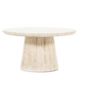 Sohome Ronde Salontafel 'Rachelle' Travertin, 70cm - thumbnail