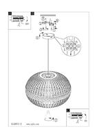 Eglo HanglampAmsfield 38cm - 49771 - thumbnail